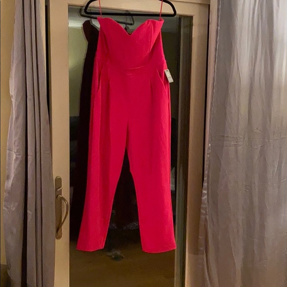 hot pink jumpsuit express